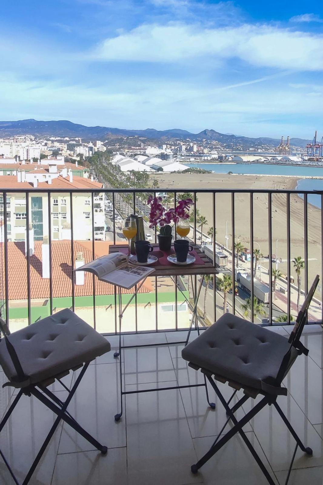 Apartamento Mirador Del Mediterraneo مالقة المظهر الخارجي الصورة