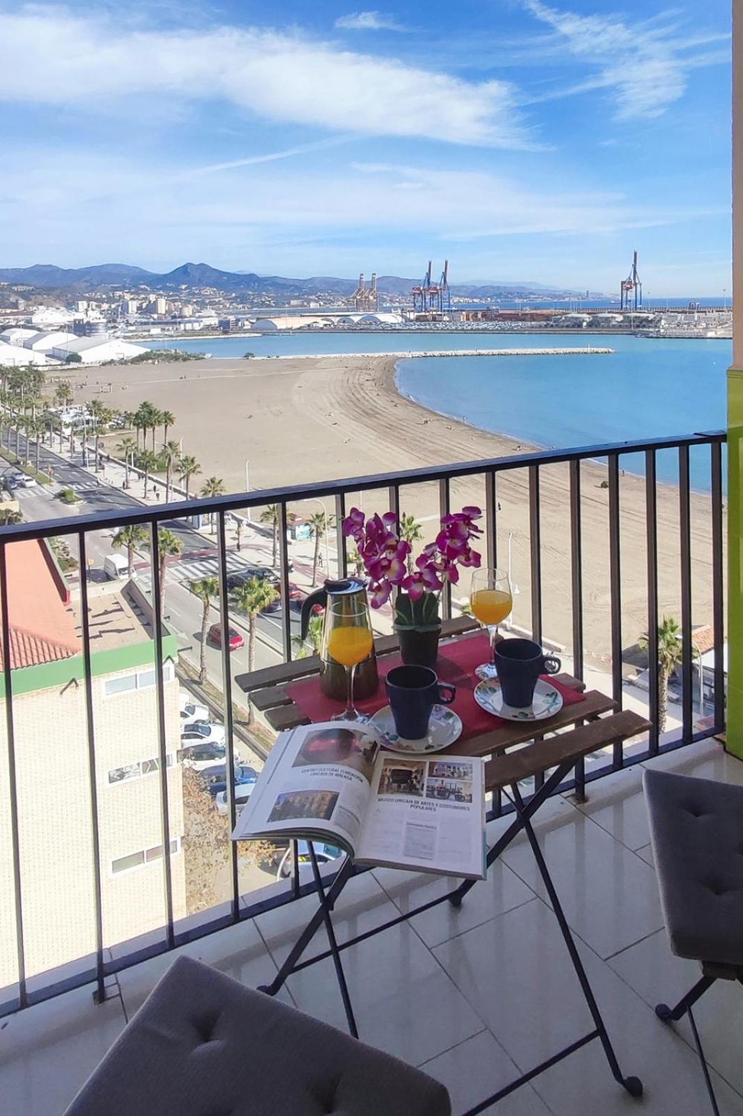 Apartamento Mirador Del Mediterraneo مالقة المظهر الخارجي الصورة